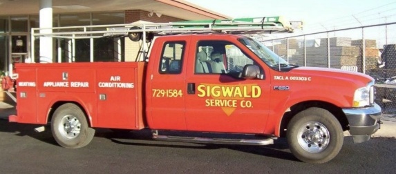 Sigwald Service Co truck